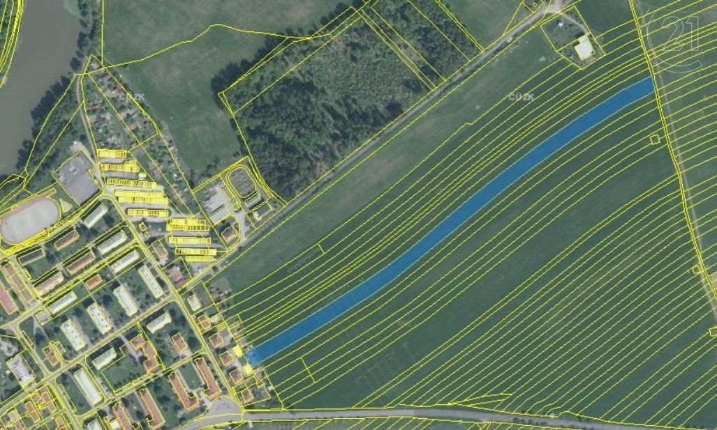 Zemědělské pozemky, Slavičín, 12 036 m²