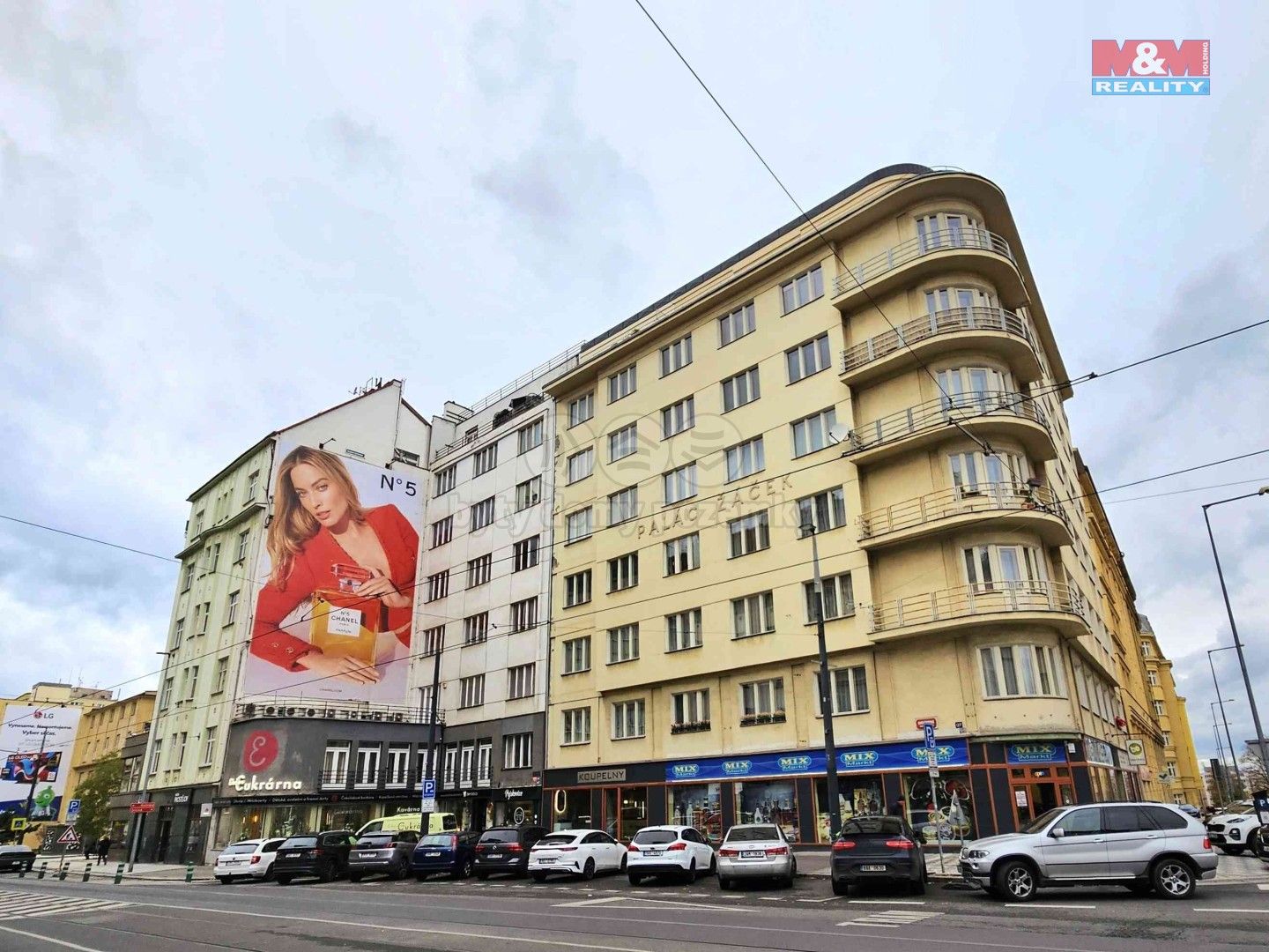 3+kk, Vinohradská, Praha, 101 m²