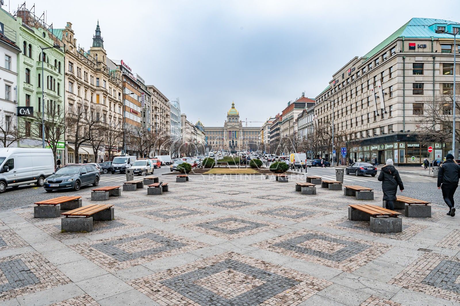 Pronájem kancelář - Vodičkova, Praha, 47 m²