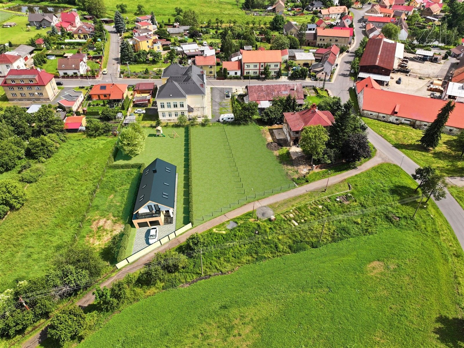 Prodej pozemek pro bydlení - Chotiměř, 1 191 m²