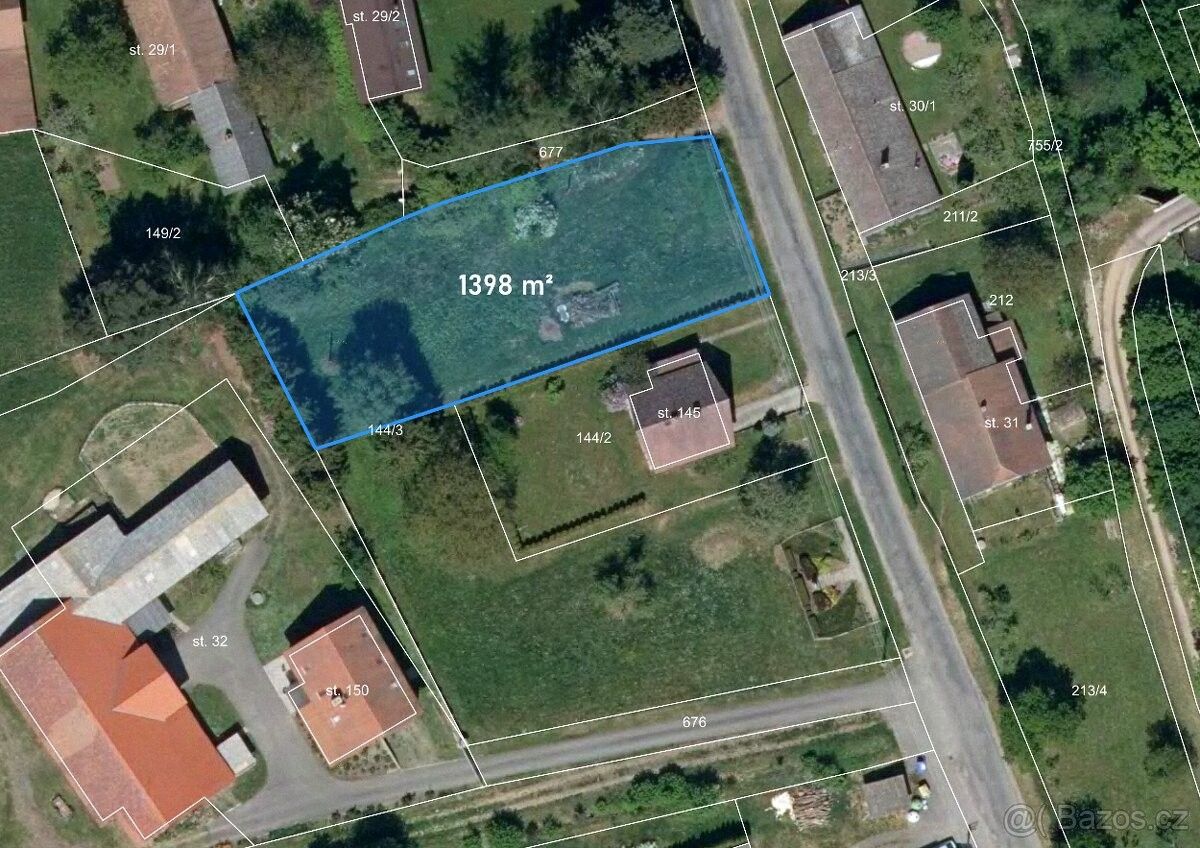 Pozemky pro bydlení, Jičín, 506 01, 1 398 m²