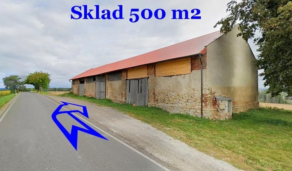 Sklady, Květinov, 500 m²