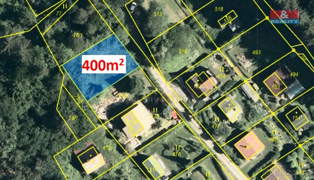 Pozemky pro bydlení, Žamberk, 564 01, 400 m²