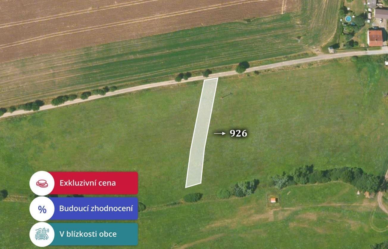 Zemědělské pozemky, Dnešice, 17 416 m²