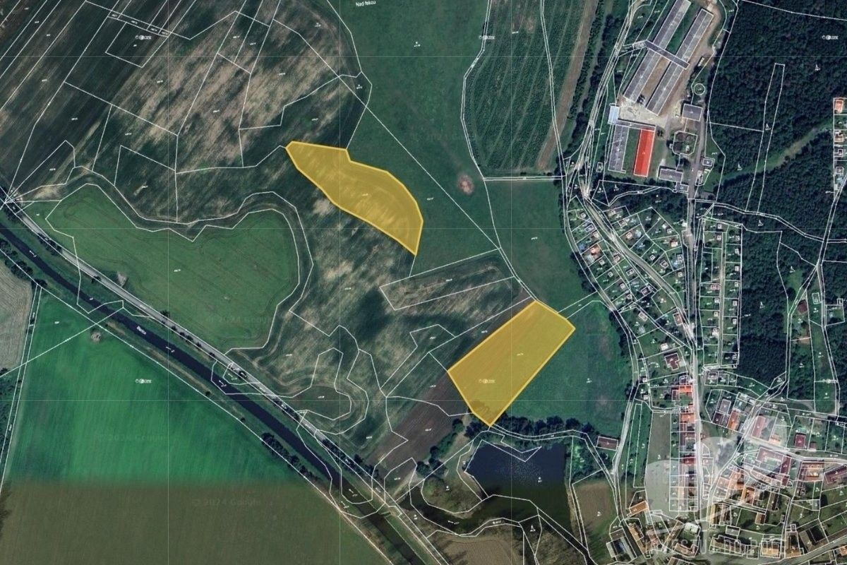 Zemědělské pozemky, Myšenec, Protivín, 21 301 m²