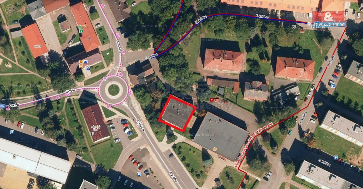 Obchodní prostory, 5. května, Meziměstí, 810 m²