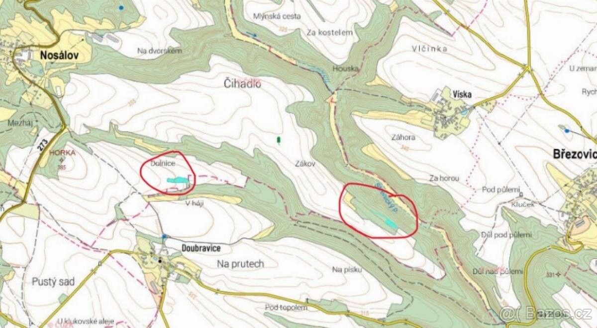 Prodej les - Mšeno u Mělníka, 277 35, 3 589 m²