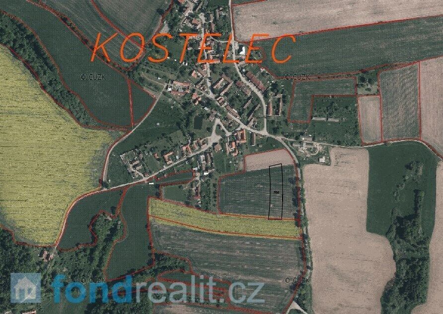 Ostatní, Kostelec, Hluboká nad Vltavou, 4 321 m²