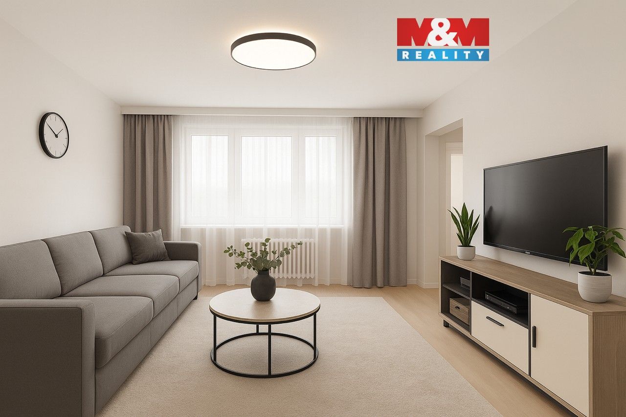 3+1, Teplická, Praha, 54 m²