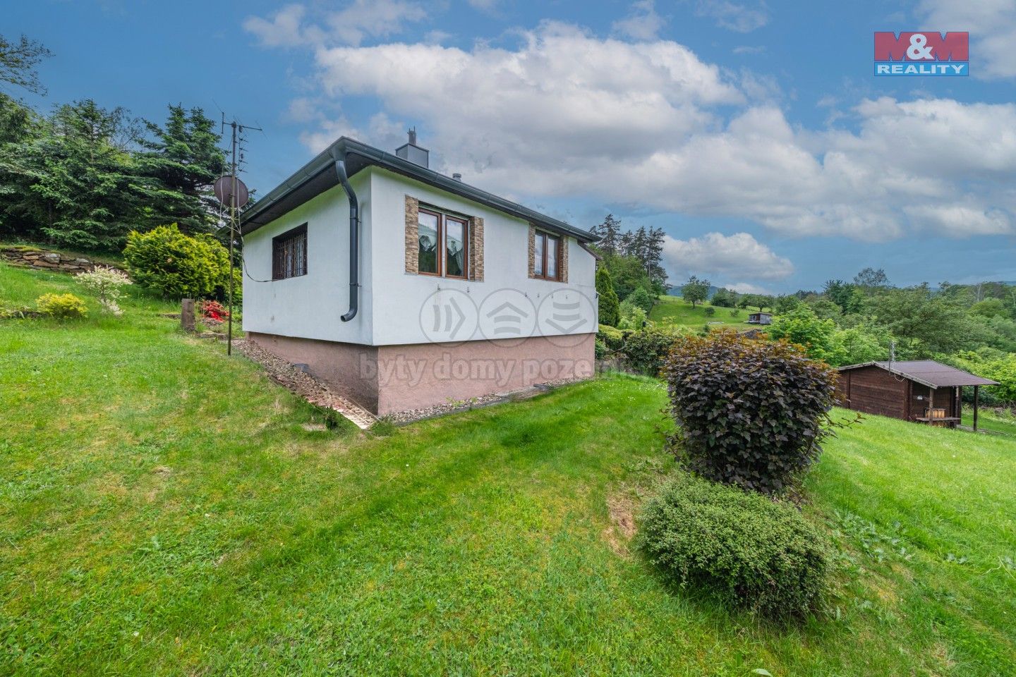 Chaty, Kotvina, Okounov, 30 m²