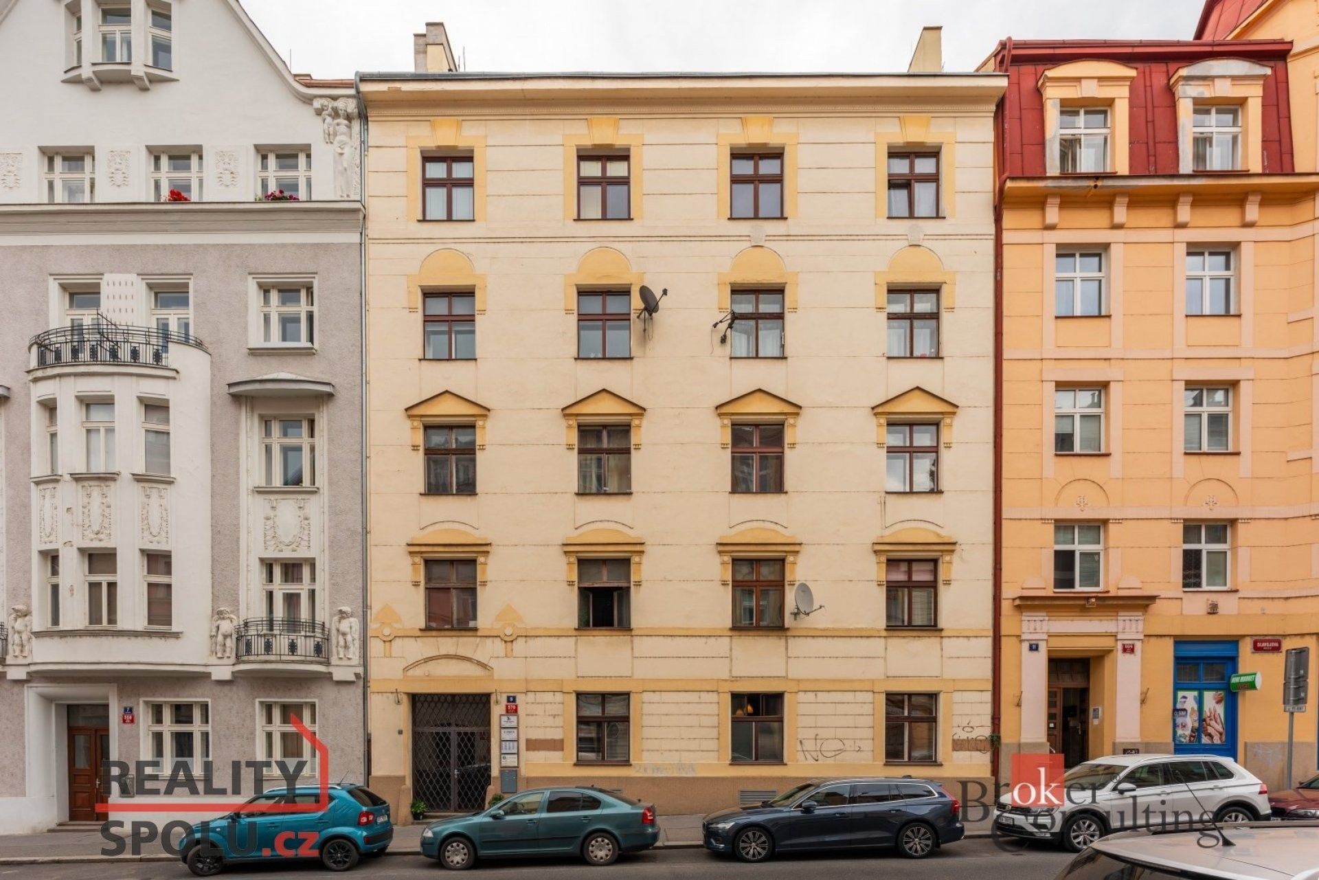 Prodej byt 3+kk - Slavojova, Praha, 98 m²