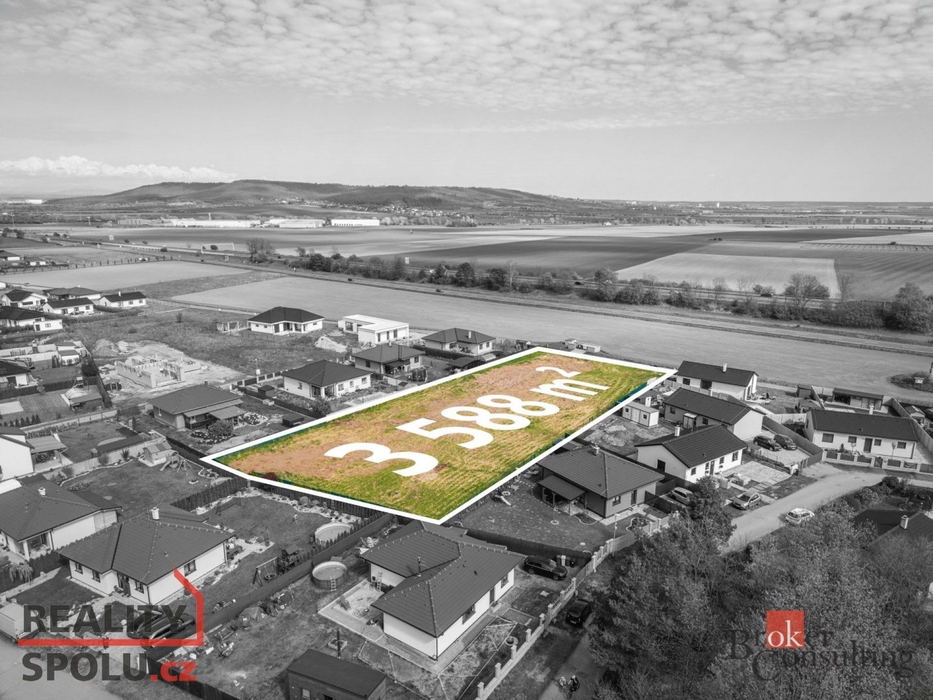 Pozemky pro bydlení, Písková Lhota, 3 588 m²