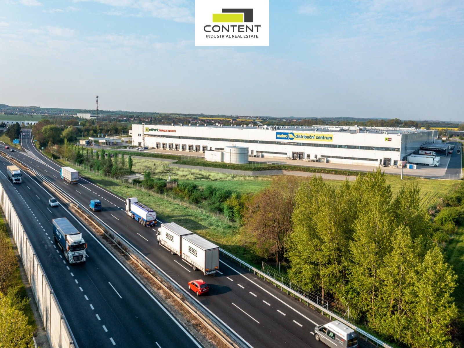 Sklady, Kozomín, 8 204 m²