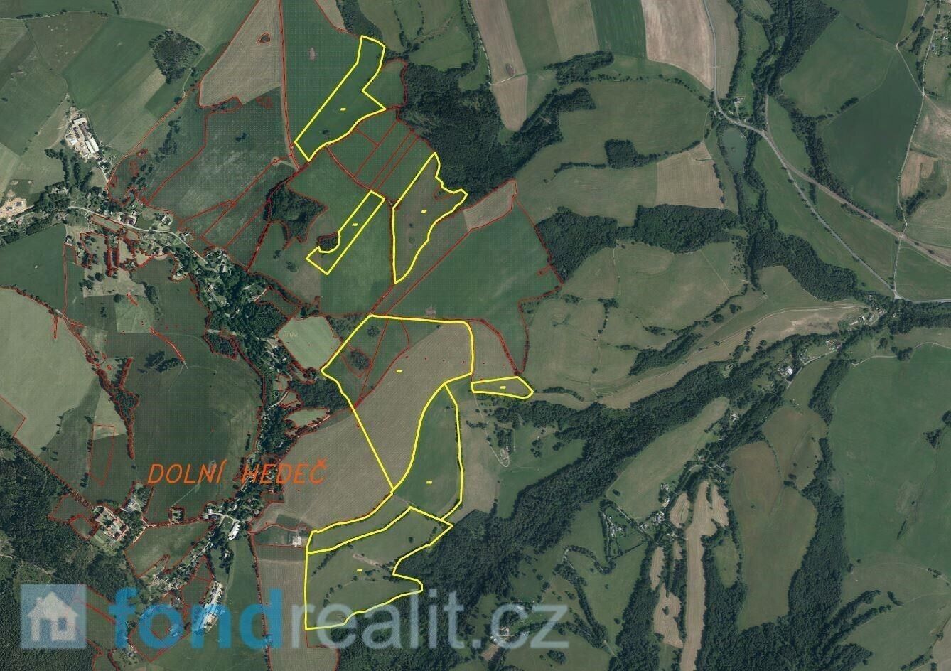 Prodej zemědělský pozemek - Dolní Hedeč, Králíky, 644 600 m²