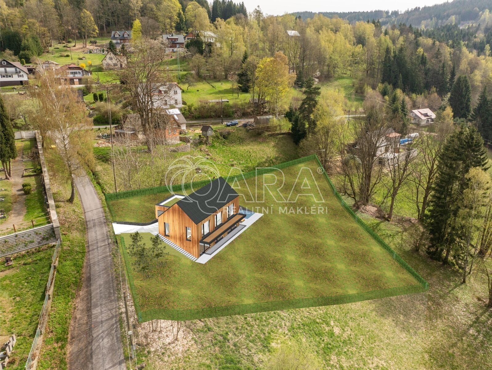 Prodej pozemek - Tanvald, 2 372 m²