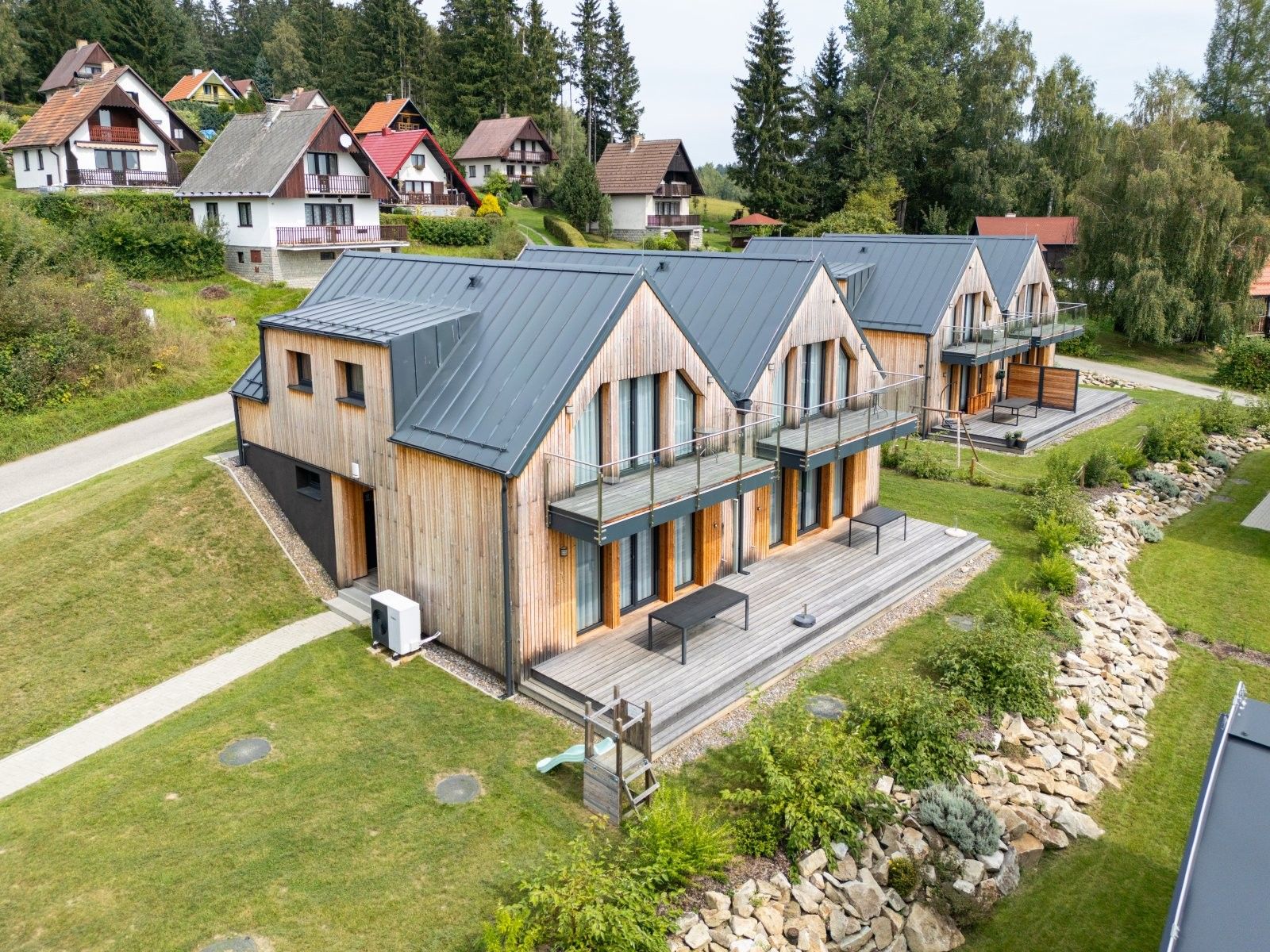 Rodinné domy, Karlovy dvory I, Horní Planá, 117 m²