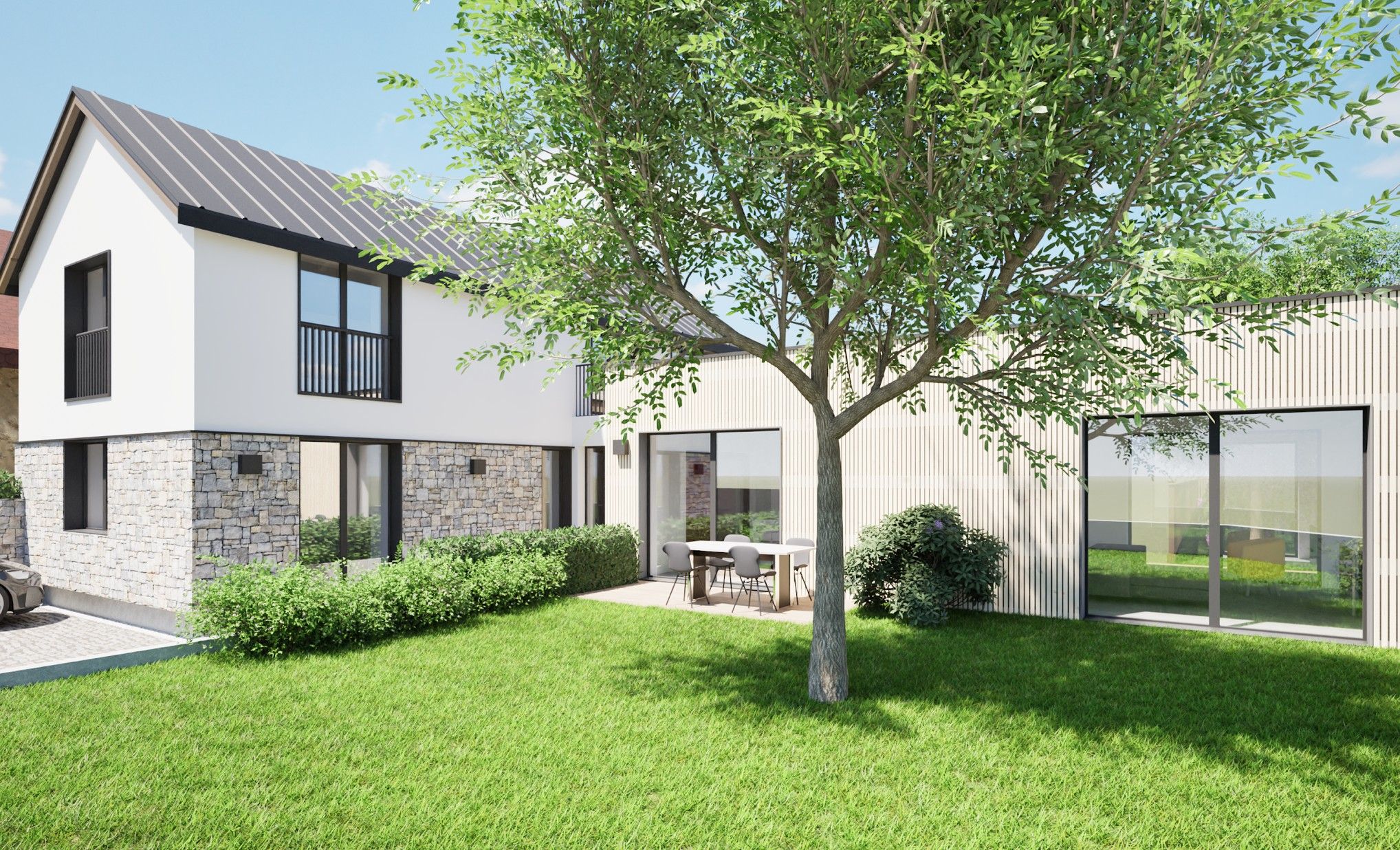 Rodinné domy, Lisovice, Zlonice, 153 m²