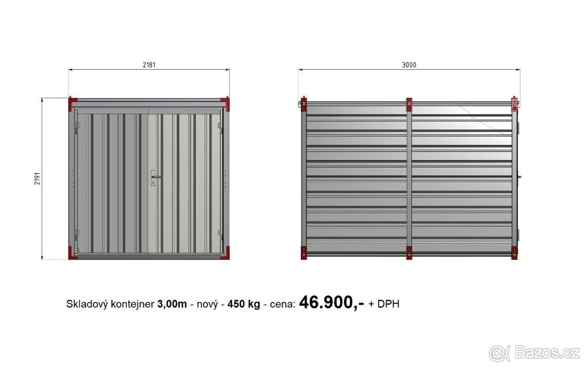 Sklady, Chrudim, 537 05, 1 m²