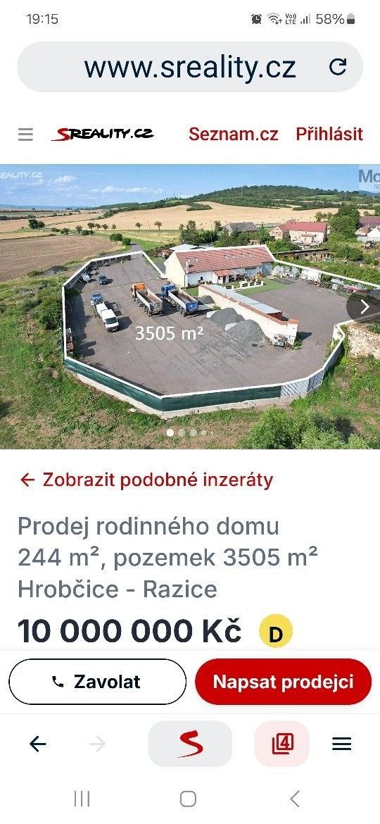 Prodej dům - Hrobčice, 417 57, 244 m²