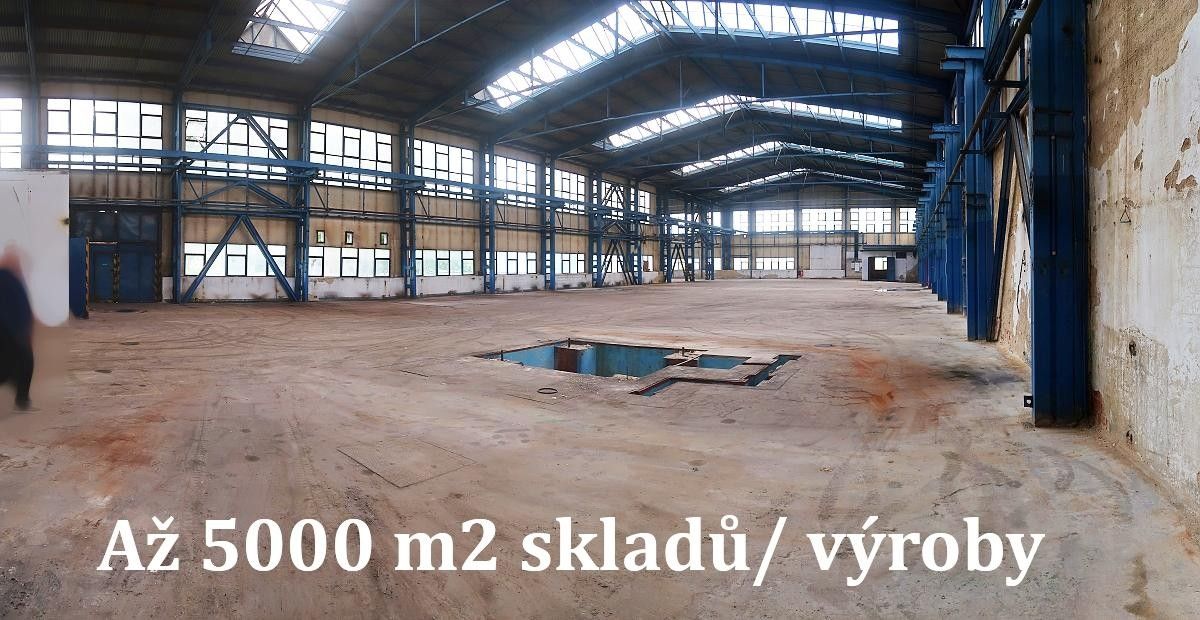 Pronájem sklad - Obecnická, Příbram, 350 m²