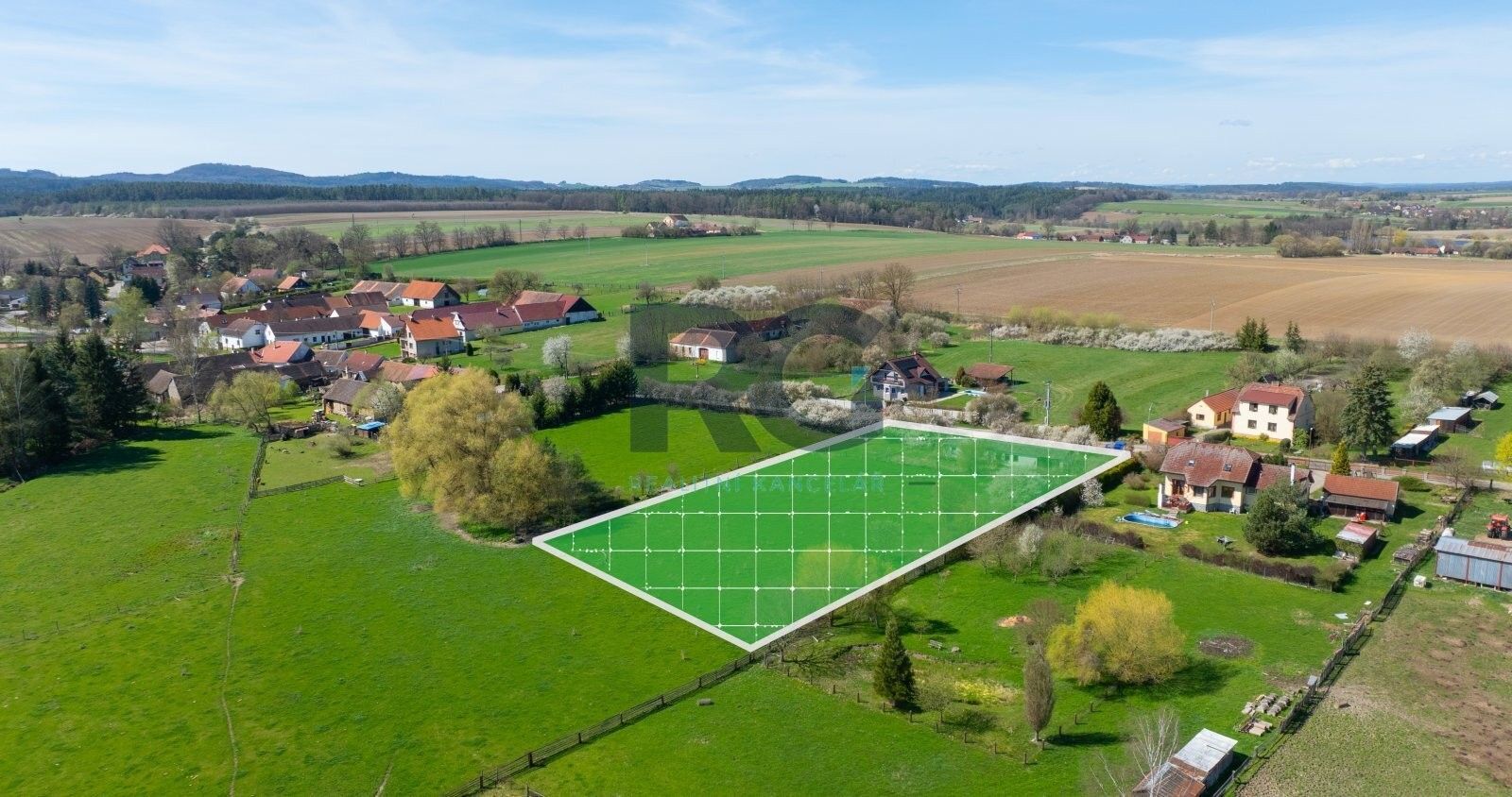 Pozemky pro bydlení, Údraž, Albrechtice nad Vltavou, 3 m²