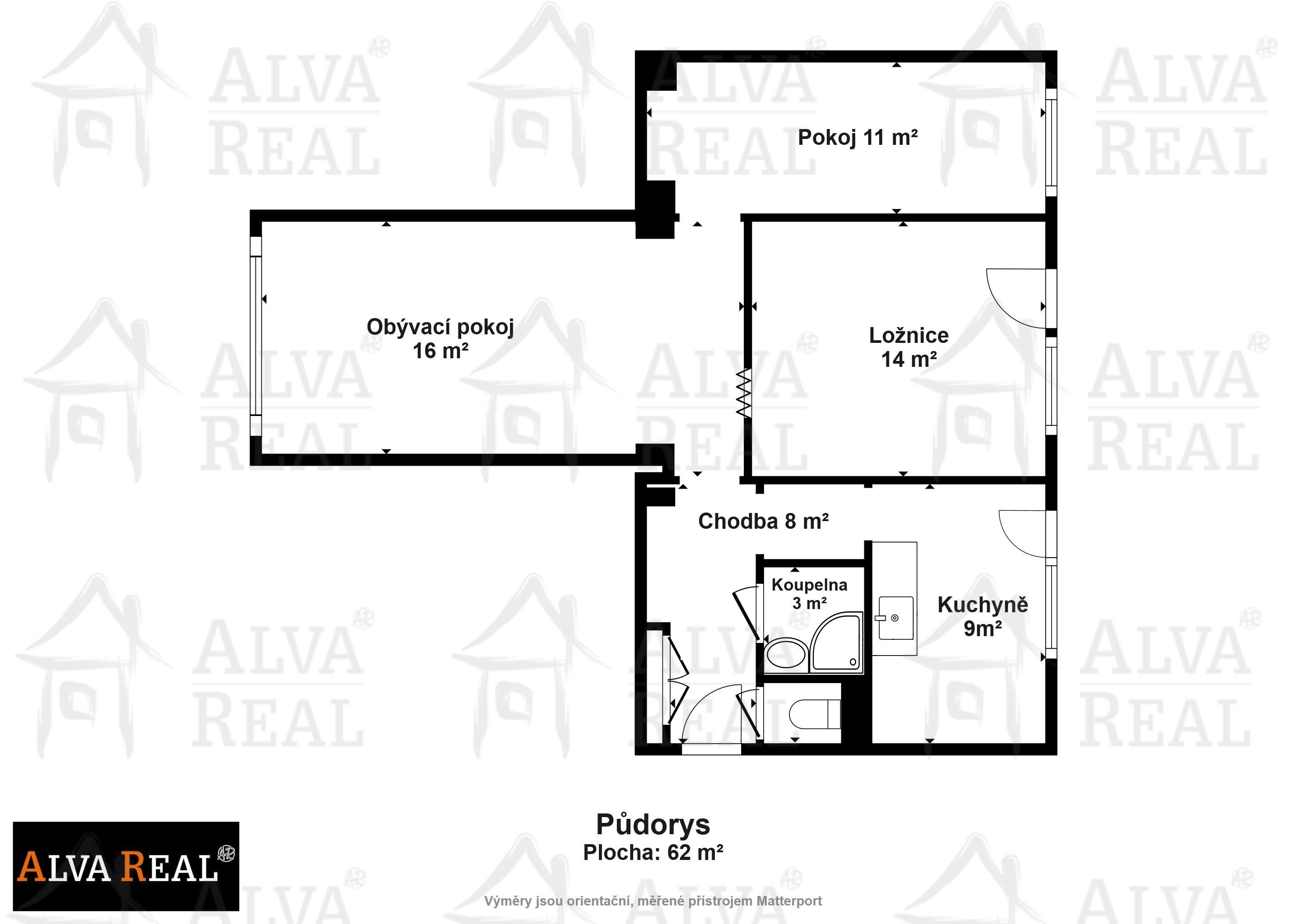 3+1, Sportovní, Zbýšov, 62 m²