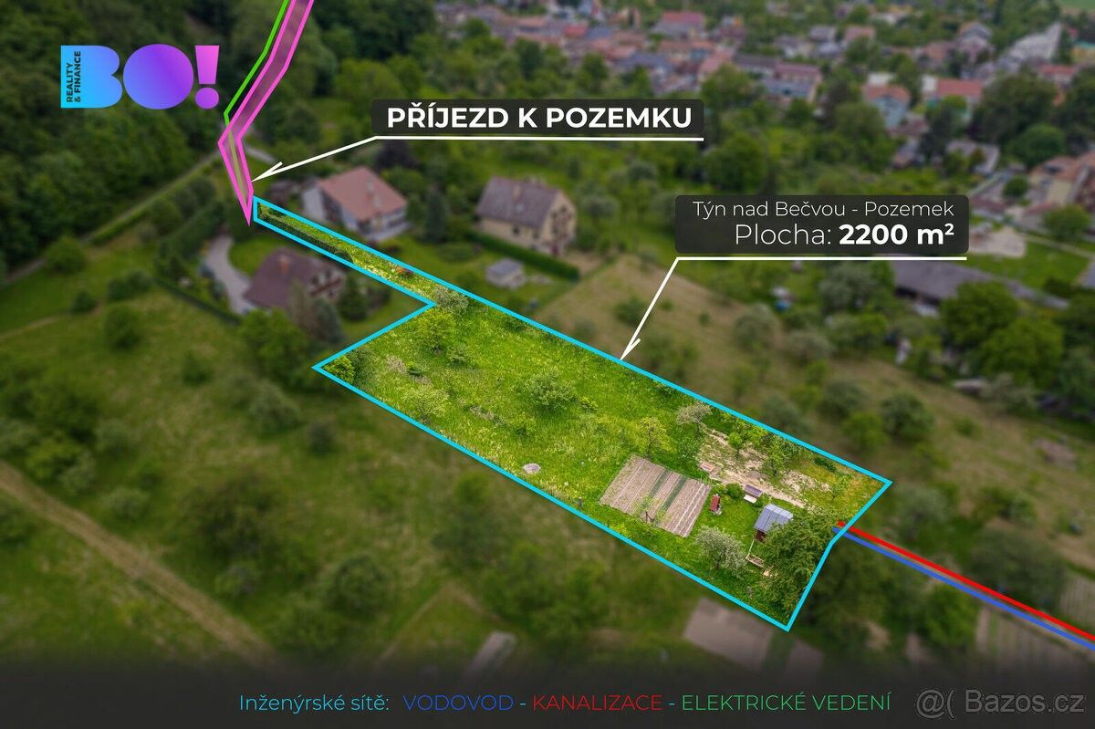 Prodej pozemek pro bydlení - Lipník nad Bečvou, 751 31, 2 000 m²