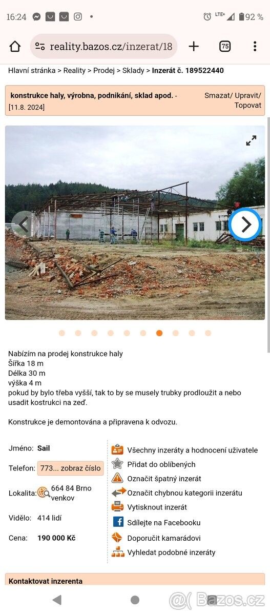 Sklady, Fryšava pod Žákovou horou, 592 04