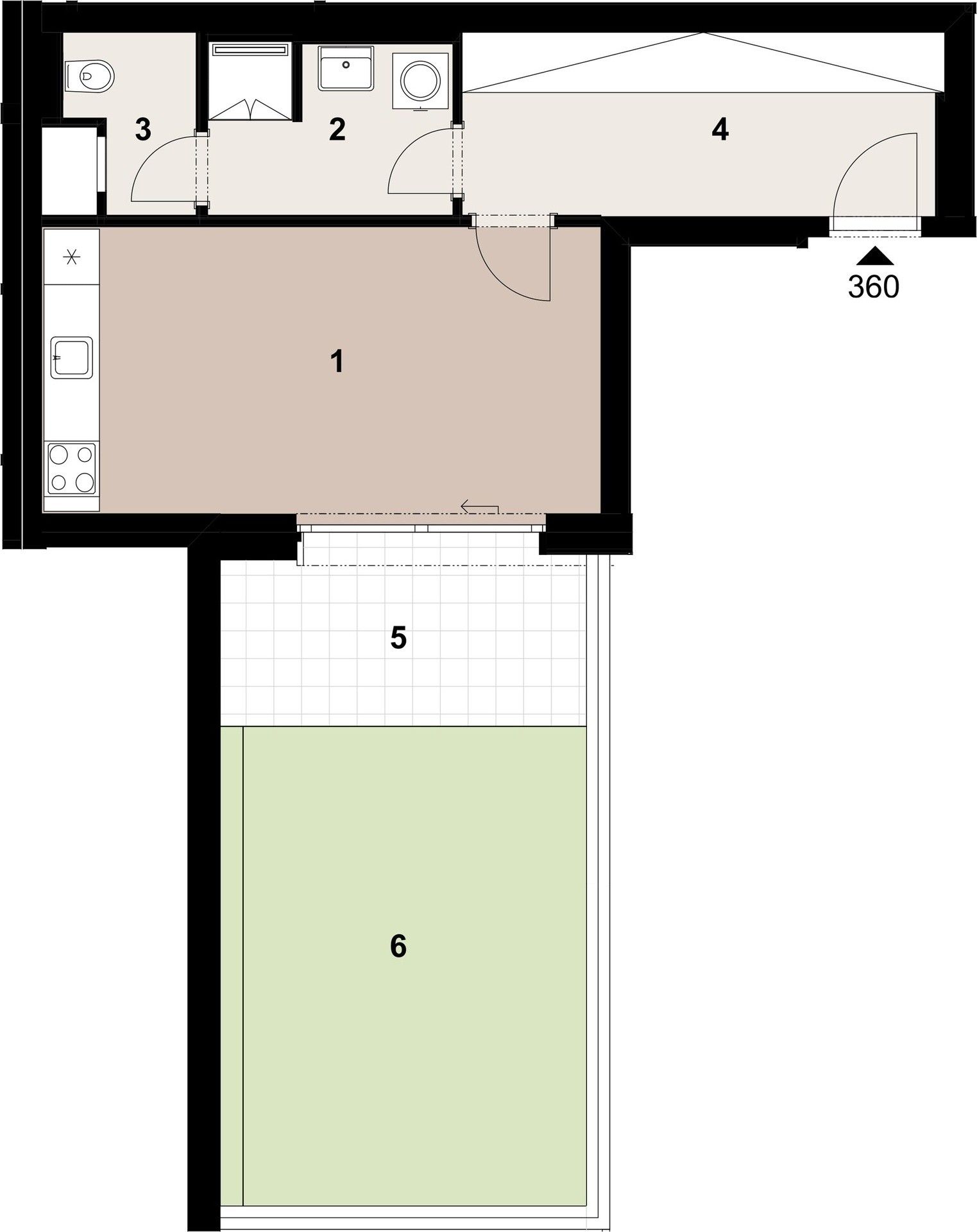 Prodej byt 1+kk - Jana Želivského, Praha, 36 m²