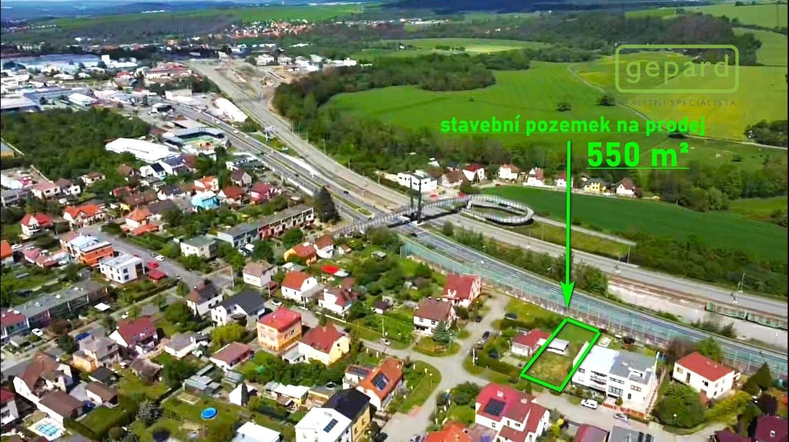Prodej pozemek pro bydlení - K Hůrce, Plzeň, 550 m²