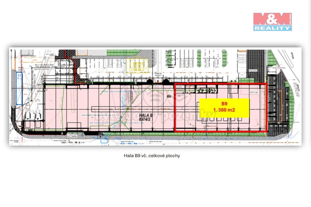 Pronájem výrobní prostory - Na Pomezí, Plzeň, 1 380 m²