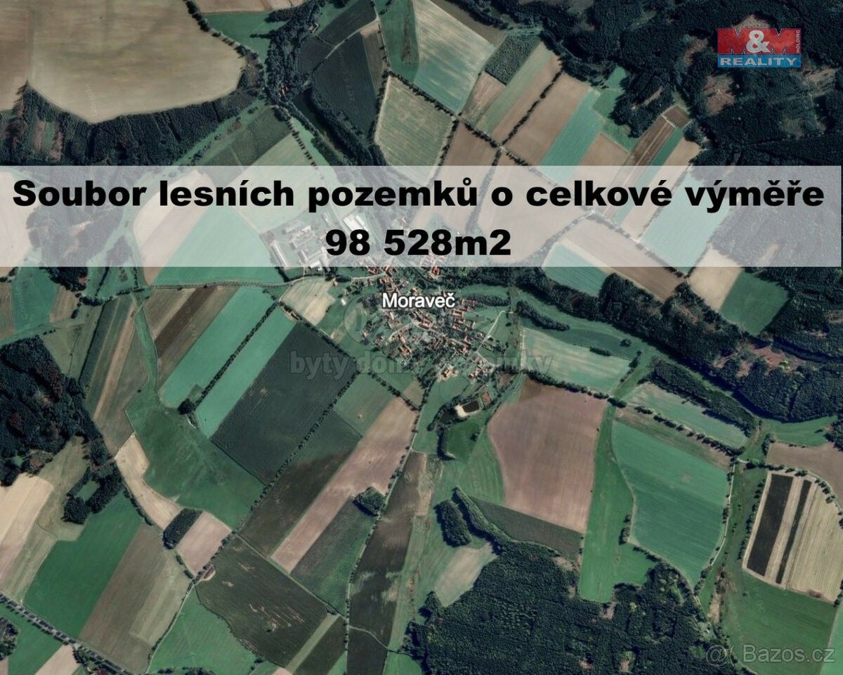 Lesy, Pelhřimov, 393 01, 98 528 m²