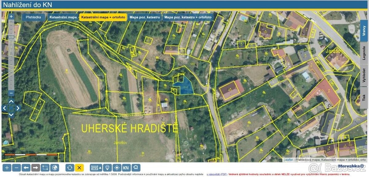 Prodej pozemek - Uherské Hradiště, 686 01, 209 m²