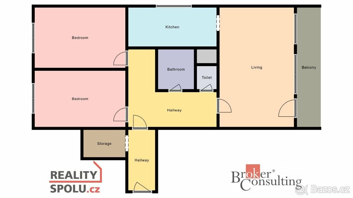 Prodej byt 3+1 - Praha, 149 00, 77 m²