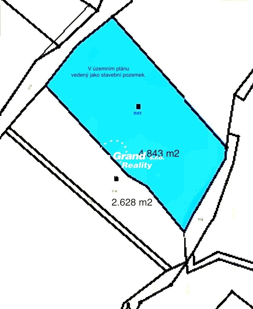 Louky, Šidlov, Zákupy, 7 471 m²