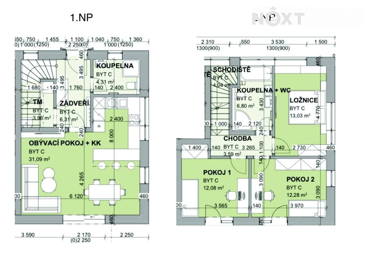 Prodej byt 4+kk - Na Pěšině, Vráto, 97 m²