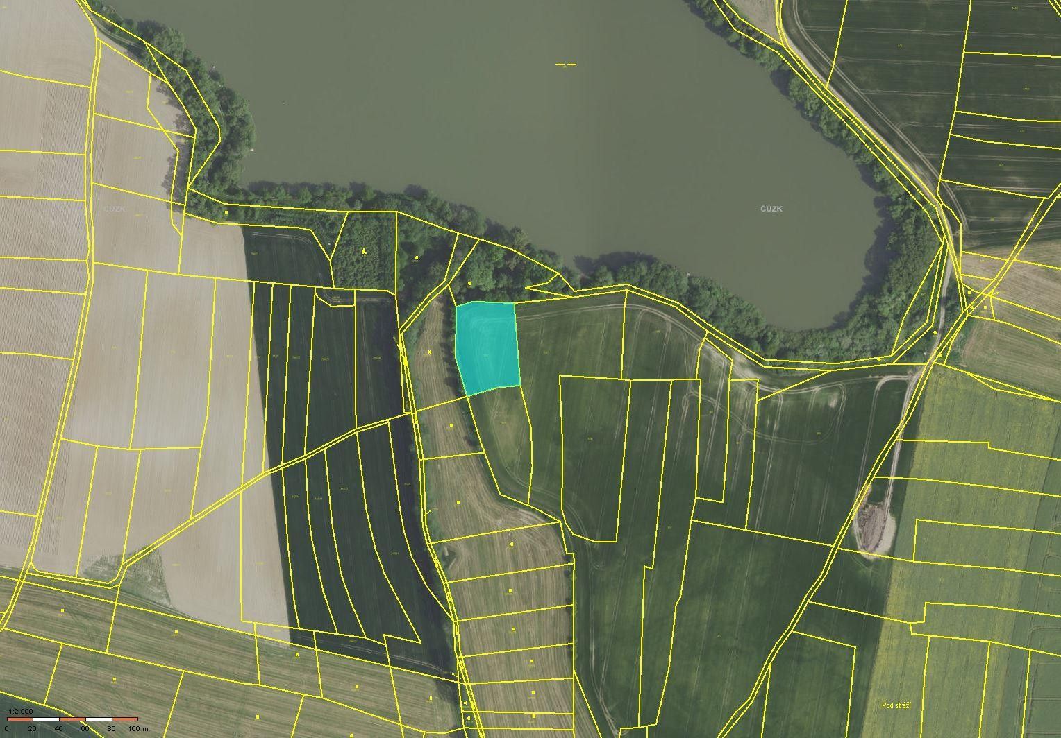 Prodej zemědělský pozemek - Bubovice, Volenice, 3 075 m²