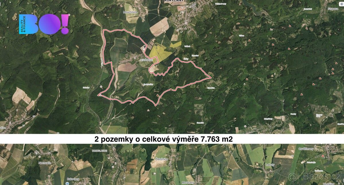 Zemědělské pozemky, Koryčany, 768 05, 7 763 m²