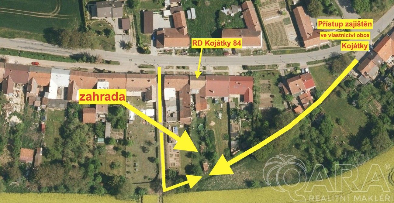 Zahrady, Kojátky, 345 m²