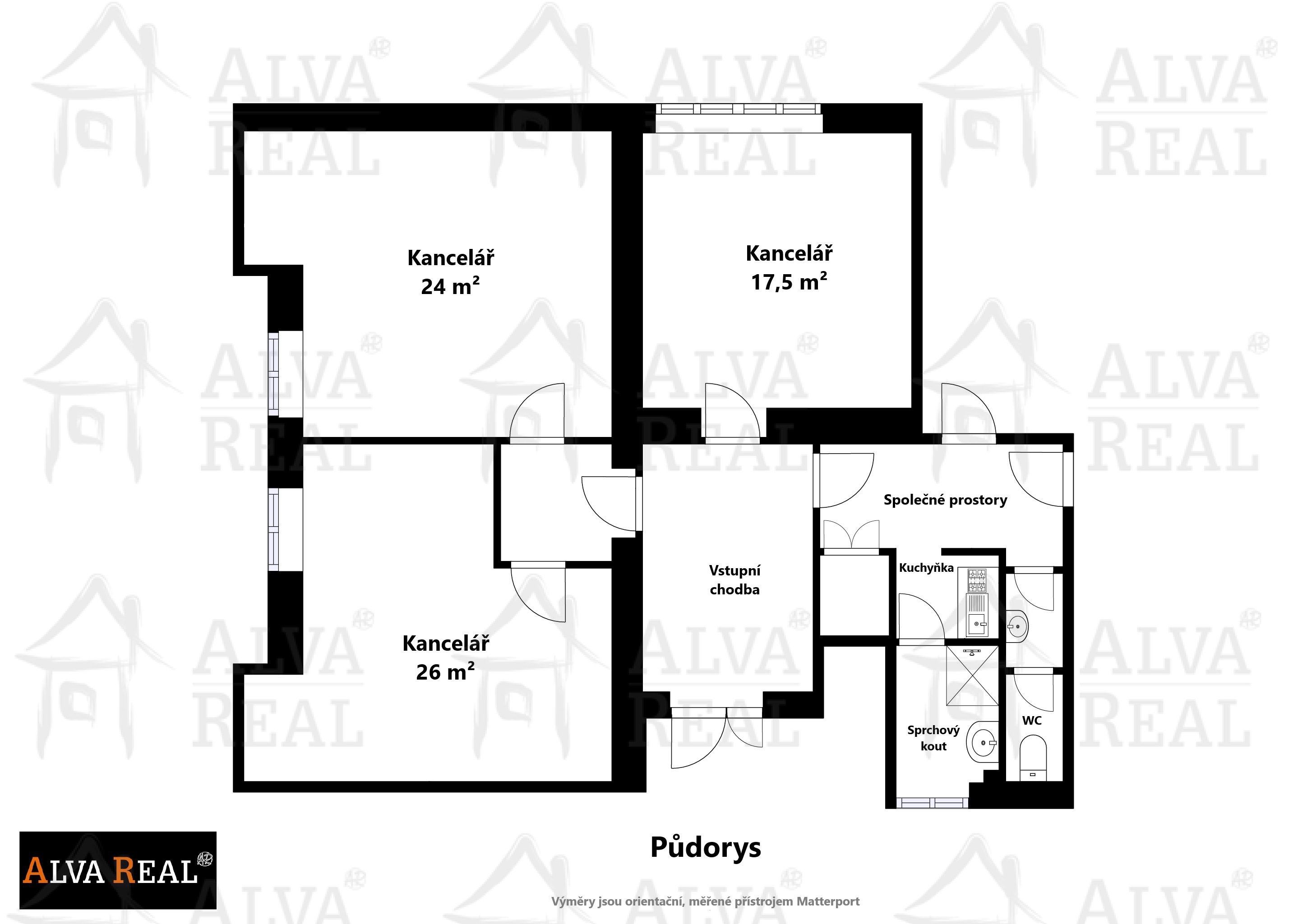 Kanceláře, Jiráskova, Vyškov, 17 m²