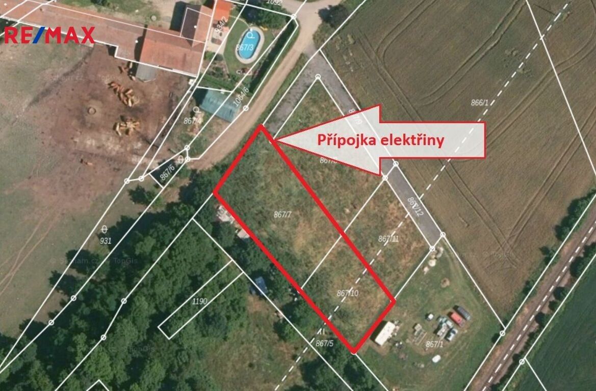 Prodej pozemek pro bydlení - Radošovice, 1 351 m²