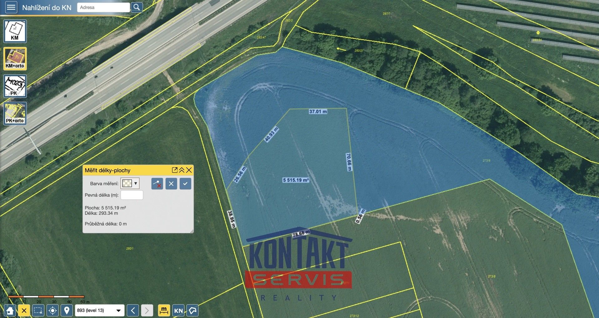 Prodej komerční pozemek - Úsilné