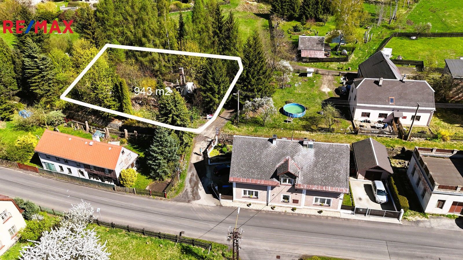 Pozemky pro bydlení, Mikulášovice, 943 m²