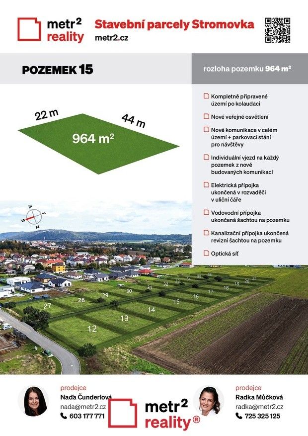 Pozemky pro bydlení, Lipník nad Bečvou, 965 m²