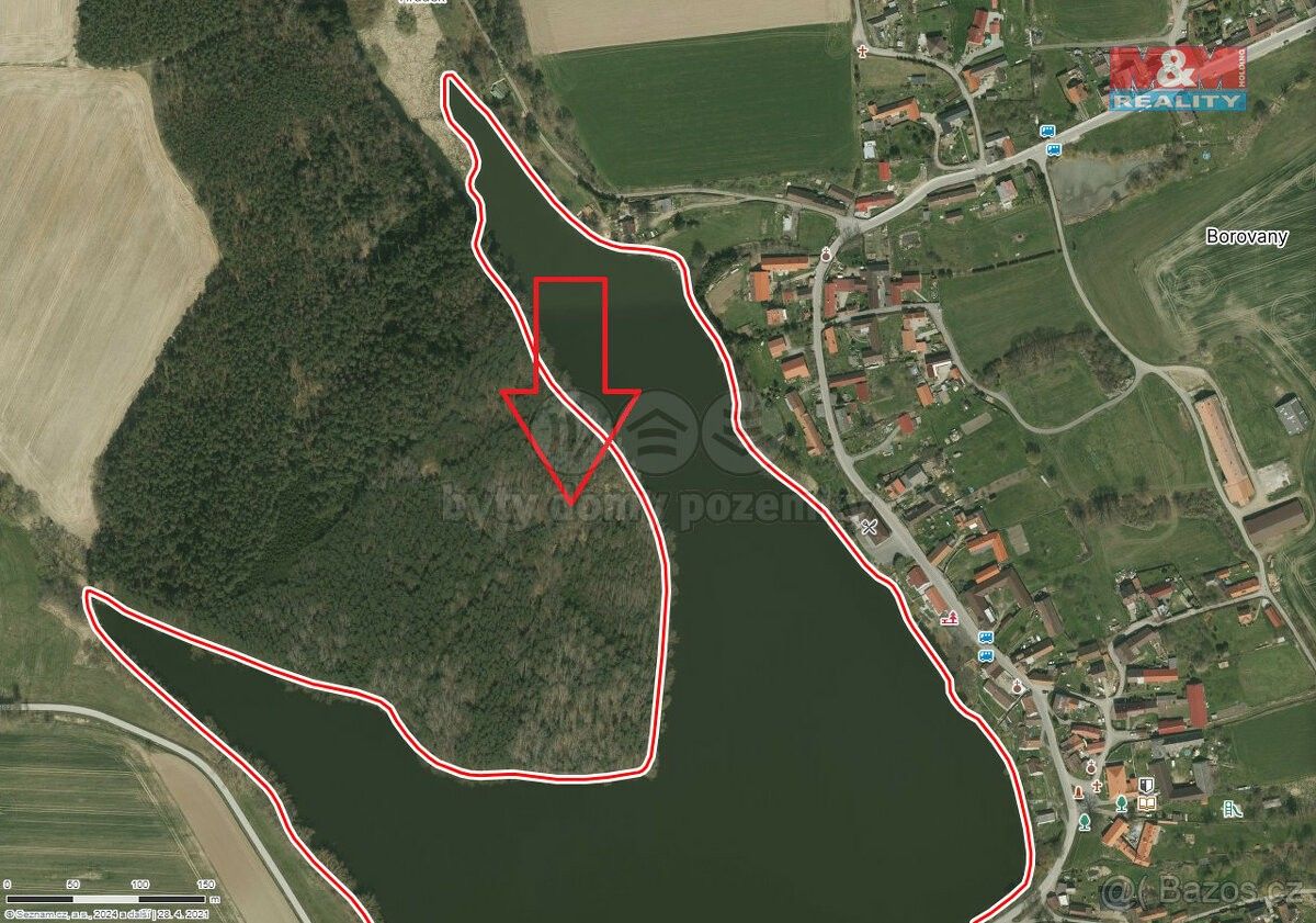 Prodej les - Bernartice u Milevska, 398 43, 11 302 m²