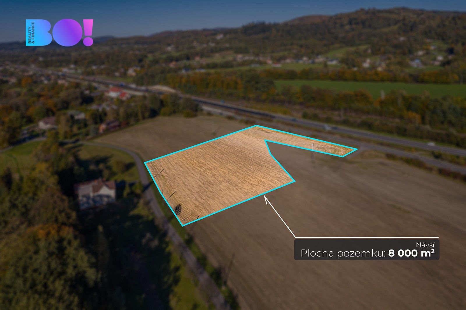 Komerční pozemky, Návsí, 8 m²