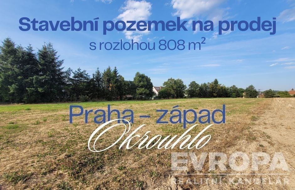 Pozemky pro bydlení, Okrouhlo, 808 m²