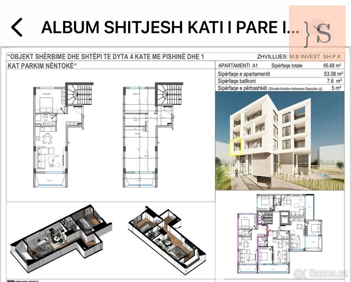 Prodej byt 1+1 - Zahraničí, 987 66, 60 m²