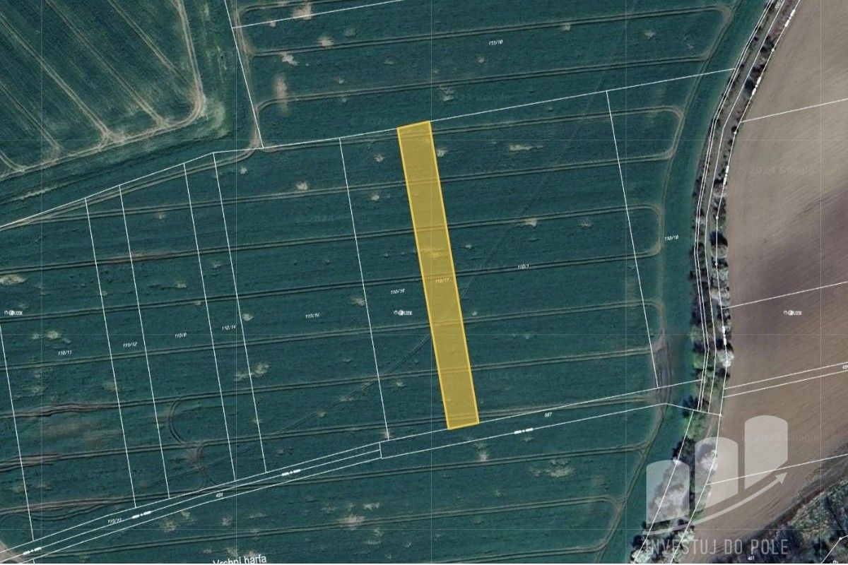 Prodej zemědělský pozemek - Horoušany, 1 749 m²