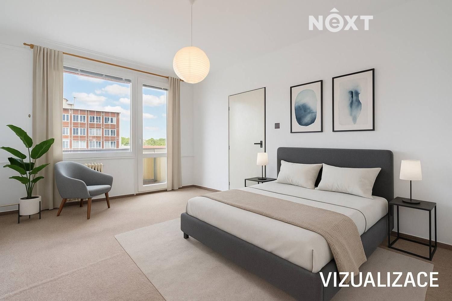 2+kk, nábřeží 1. máje, Písek, 38 m²